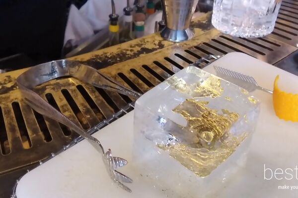 This Hotel Serves a Cocktail Made with Gold